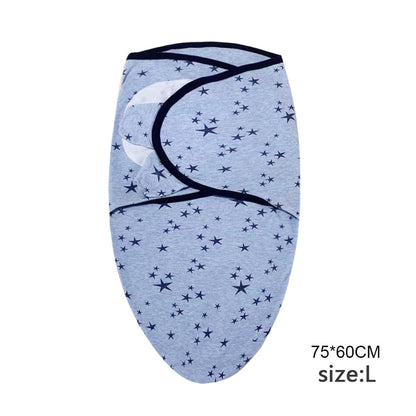 PureComfort™ Organic Cotton Newborn Swaddle Wrap | Breathable Anti-Startle Baby Sleep Sack for Peaceful Nights