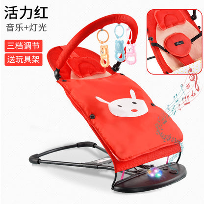 LullabyRest™ Ergonomic Baby Rocking Chair – Soothing Newborn Recliner & Swing up to 18kg