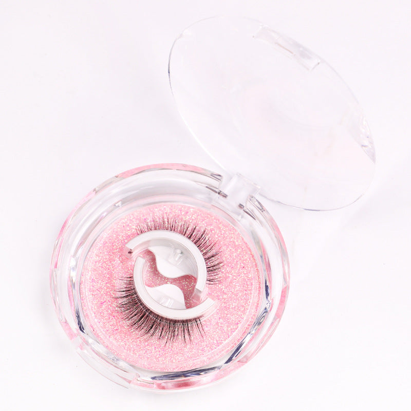 Self-Adhesive False Eyelashes – Glue-Free Reusable Full Strip Lashes (1 Pair)