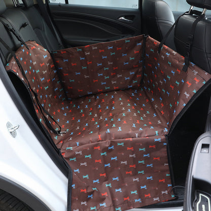 🐾 Waterproof Pet Rear Car Mat – Heavy-Duty Oxford Cloth 🐕