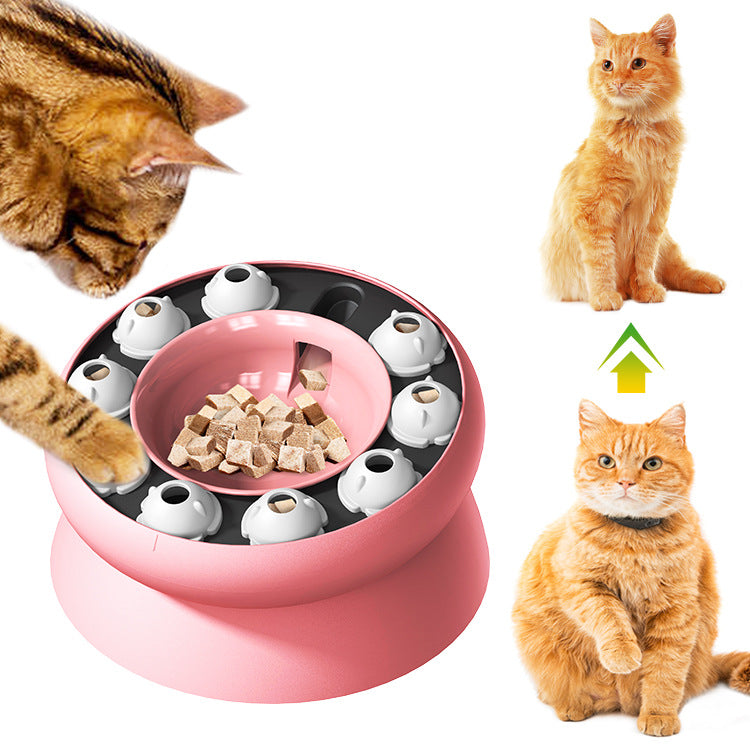 🧠 Interactive 9-Tower Cat Puzzle Feeder | Slow Feeder & Weight Management Bowl 🐱