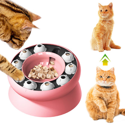 🧠 Interactive 9-Tower Cat Puzzle Feeder | Slow Feeder & Weight Management Bowl 🐱