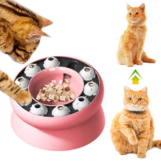 🧠 Interactive 9-Tower Cat Puzzle Feeder | Slow Feeder & Weight Management Bowl 🐱