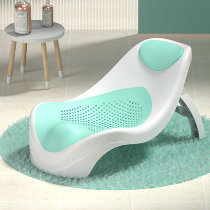 CloudSnuggle™ Foldable Baby Bath Support Seat | Ergonomic Non-Slip Infant Shower Chair for Home & Travel