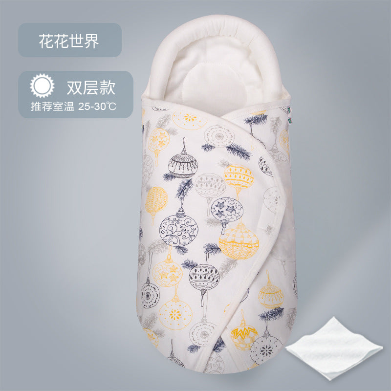 Premium 100% Cotton Newborn Baby Swaddle – Soft Swaddling Wrap & Sleepsack