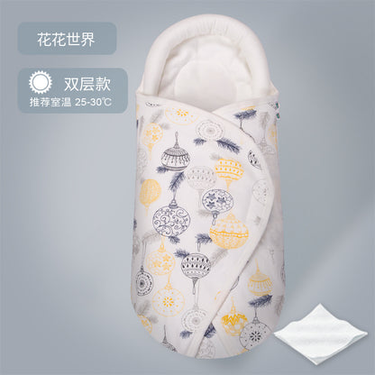 Premium 100% Cotton Newborn Baby Swaddle – Soft Swaddling Wrap & Sleepsack