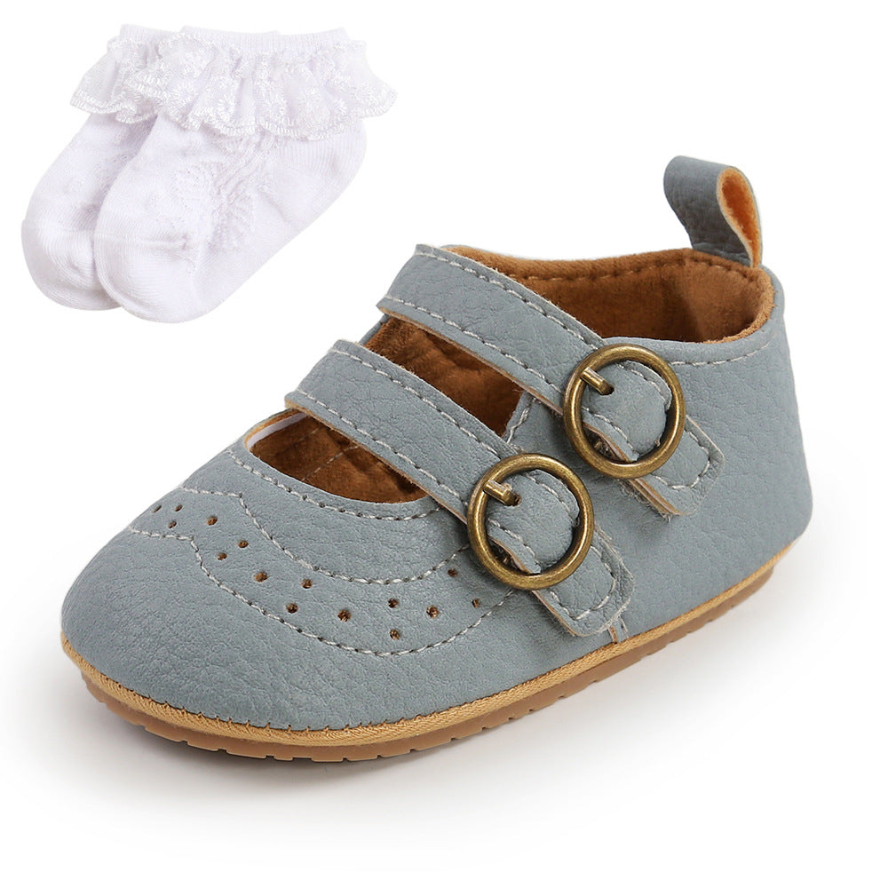 CloudStep™ Baby First Walkers – Ultra-Soft Breathable Newborn Shoes (11–13cm)