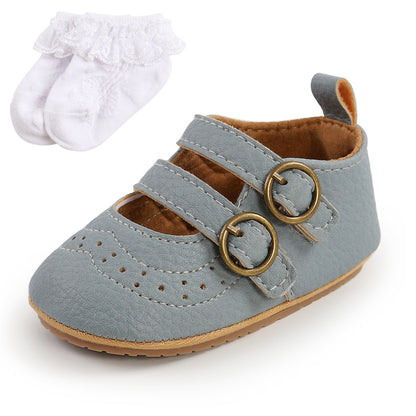 CloudStep™ Baby First Walkers – Ultra-Soft Breathable Newborn Shoes (11–13cm)