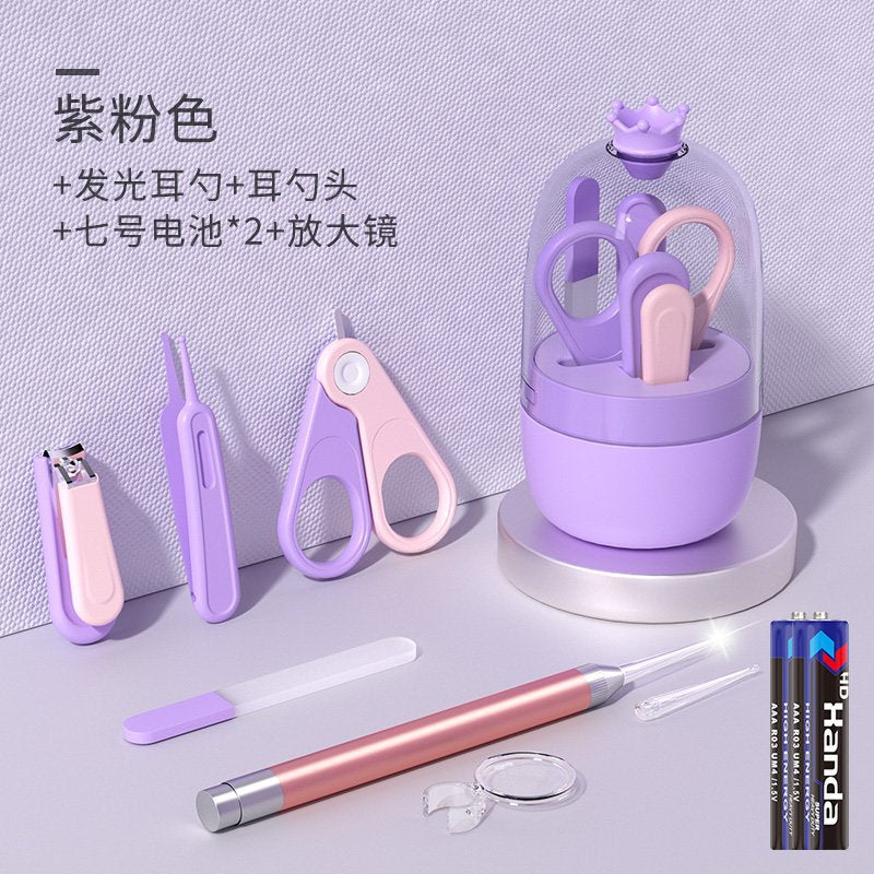 SafeTouch™ Baby Nail Care Kit – 4-Piece Safety Grooming Set for Newborns & Toddlers