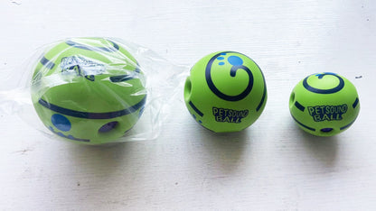 Wobble Wag™ Giggle Glow Ball – Interactive Sound & Light Dog Toy for All Breeds