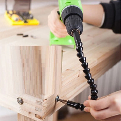 Universal Flexible Drill Bit Extension Shaft | Reach Tool for Tight Spaces | 200mm–300mm