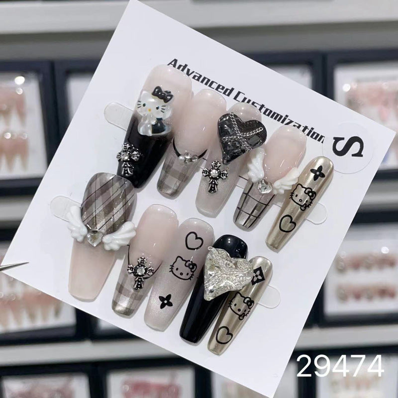 Temperament Nail Art Collection – Instant Glamour Press-On Nails