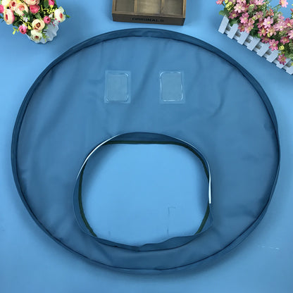 CloudSnuggle™ Mess-Free Baby Feeding Mat | High Chair Table Cover & Floor Protector for Toddler Self-Feeding
