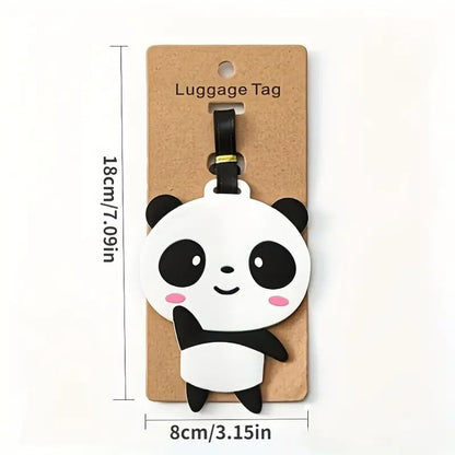 AIVC Anti-Loss Luggage Tag | High-Visibility PVC Travel ID Tag