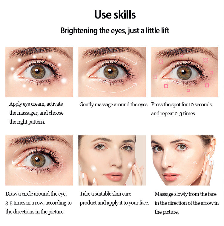 5-in-1 LED Eye Wand | Facial Massager & Light Therapy Device