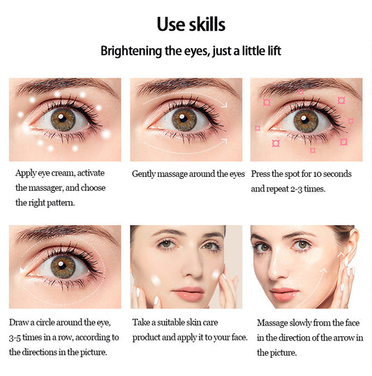 5-in-1 LED Eye Wand | Facial Massager & Light Therapy Device