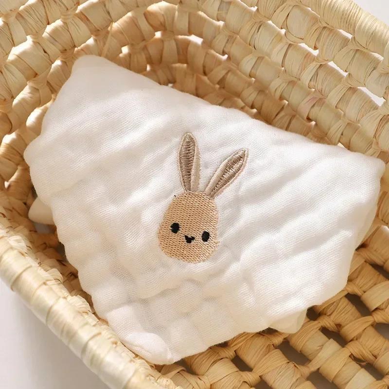 Ultra-Soft Cotton Baby Towel Set (5/8pcs) - Adorable Animal Prints