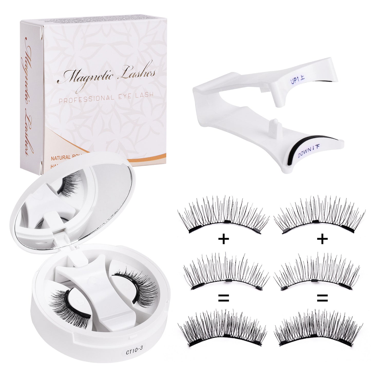 LuxeLift™ Magnetic Eyelash Kit | Glue-Free, Natural Volume & Reusable