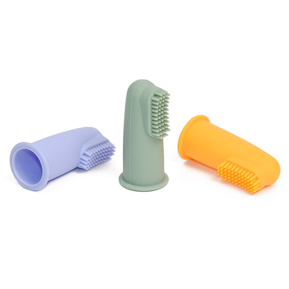 BPA-Free Silicone Baby Finger Toothbrush – Food-Grade Oral Care for Infants & Toddlers