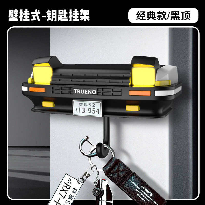 Car Headlight Key Holder – Novelty Wall-Mounted Key Organizer for Car Lovers