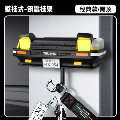 Car Headlight Key Holder – Novelty Wall-Mounted Key Organizer for Car Lovers