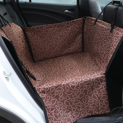 🐾 Waterproof Pet Rear Car Mat – Heavy-Duty Oxford Cloth 🐕