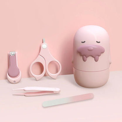 SafeTouch™ Baby Nail Care Kit – 4-Piece Safety Grooming Set for Newborns & Toddlers