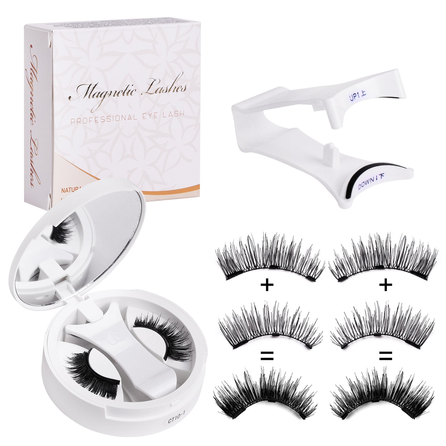 LuxeLift™ Magnetic Eyelash Kit | Glue-Free, Natural Volume & Reusable