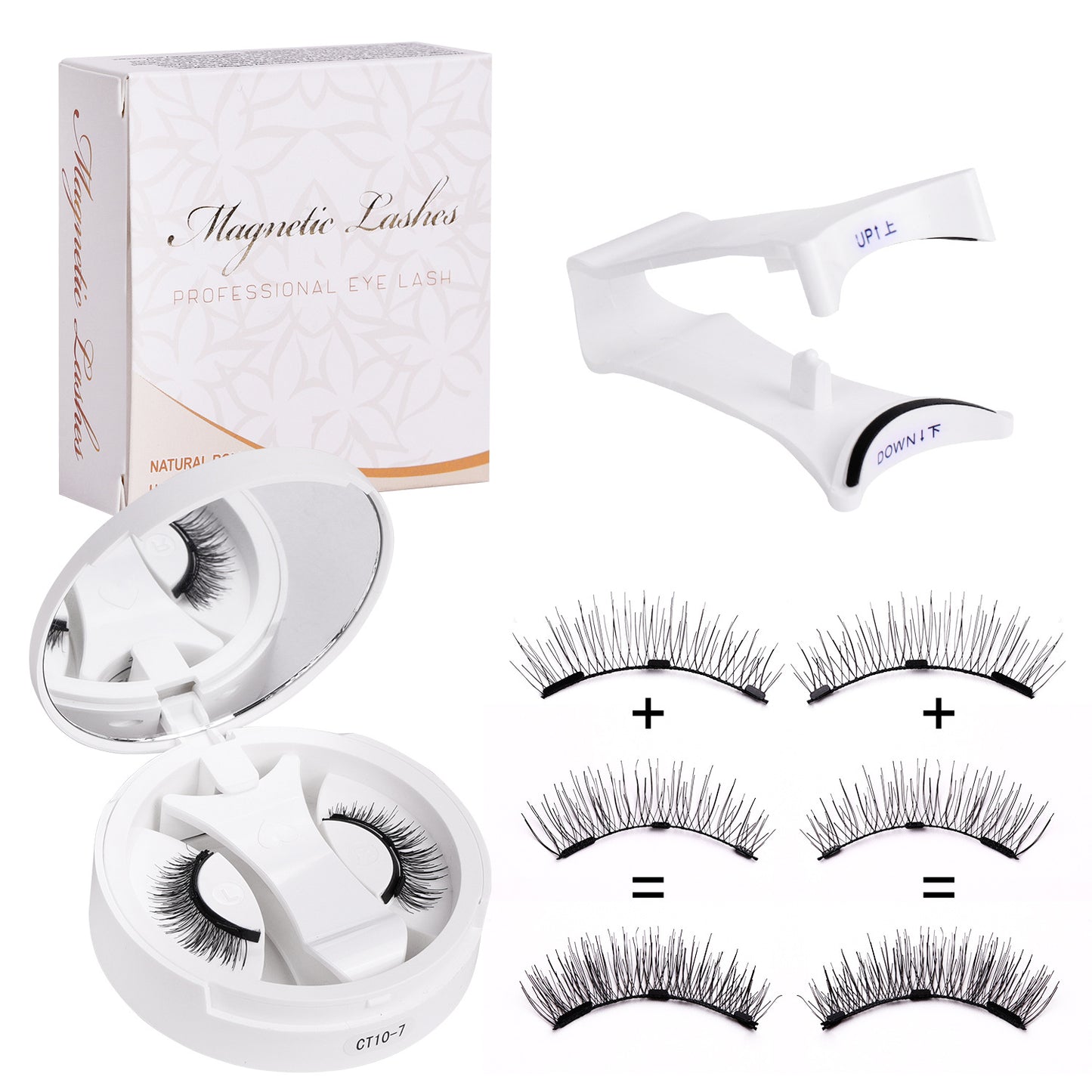 LuxeLift™ Magnetic Eyelash Kit | Glue-Free, Natural Volume & Reusable