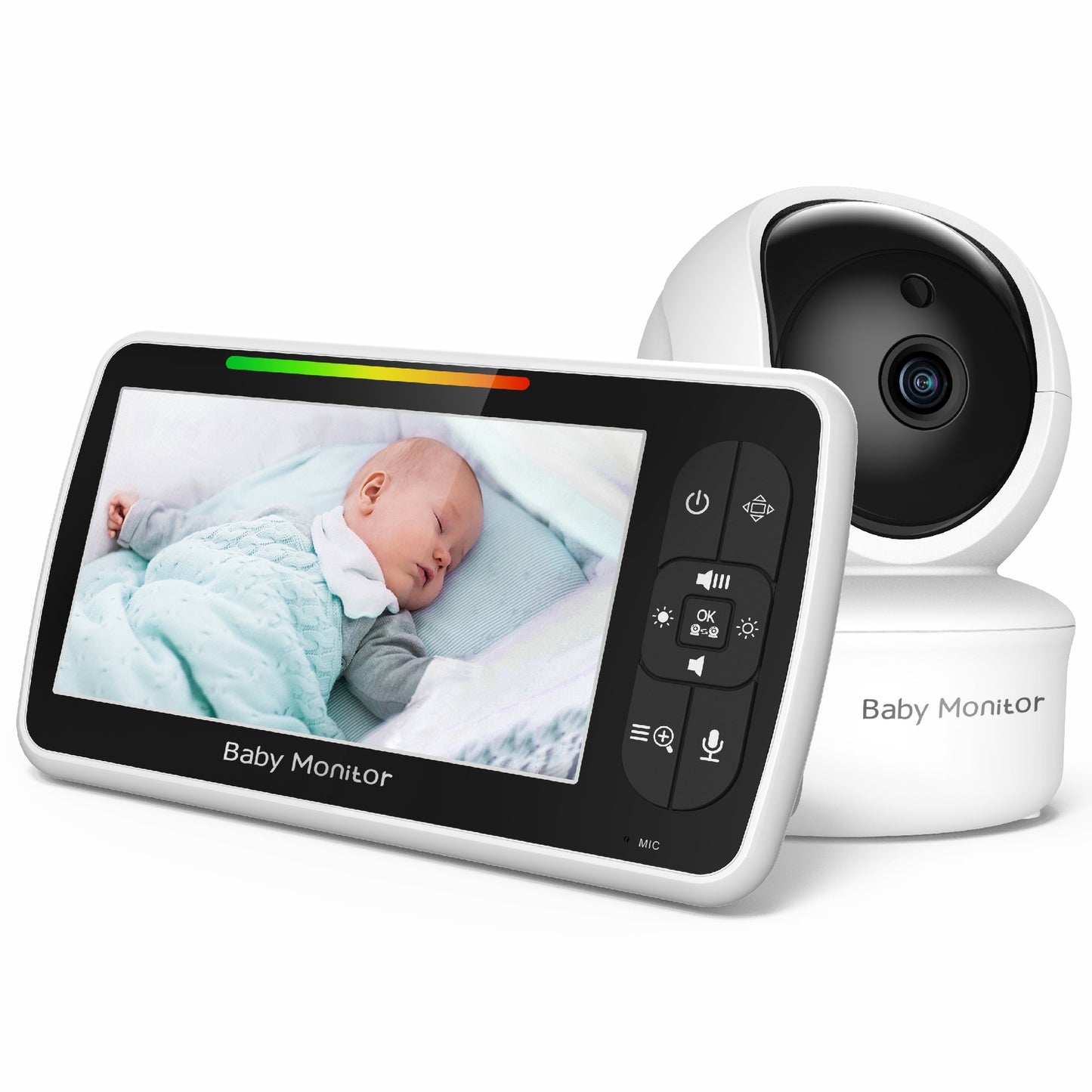 🛡️ Peace of Mind Baby Monitor | 4G Wireless Nursery Camera with 2-Way Talk