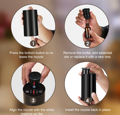 Aura Smart Diffuser | Intelligent Dual-Mode Nano Mist Humidifier