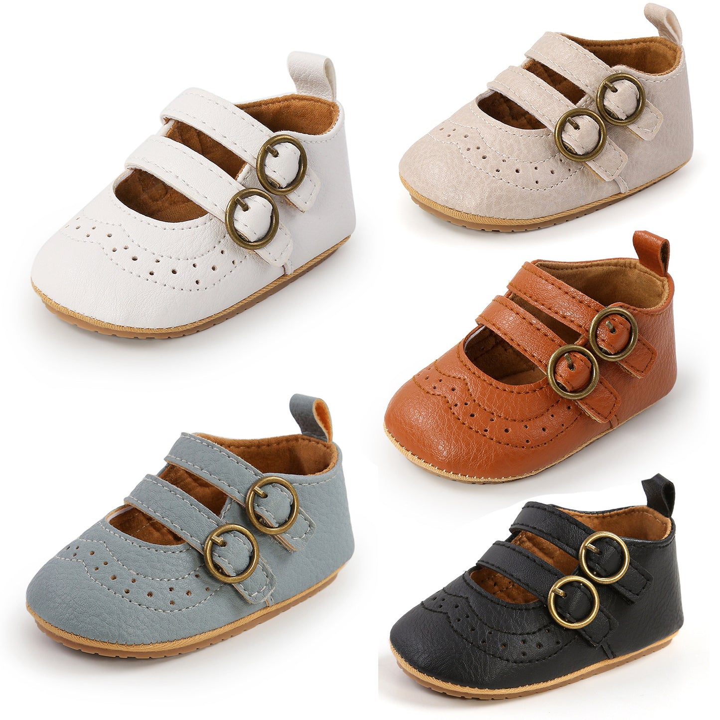 CloudStep™ Baby First Walkers – Ultra-Soft Breathable Newborn Shoes (11–13cm)