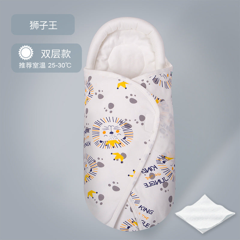 Premium 100% Cotton Newborn Baby Swaddle – Soft Swaddling Wrap & Sleepsack