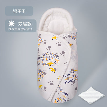 Premium 100% Cotton Newborn Baby Swaddle – Soft Swaddling Wrap & Sleepsack