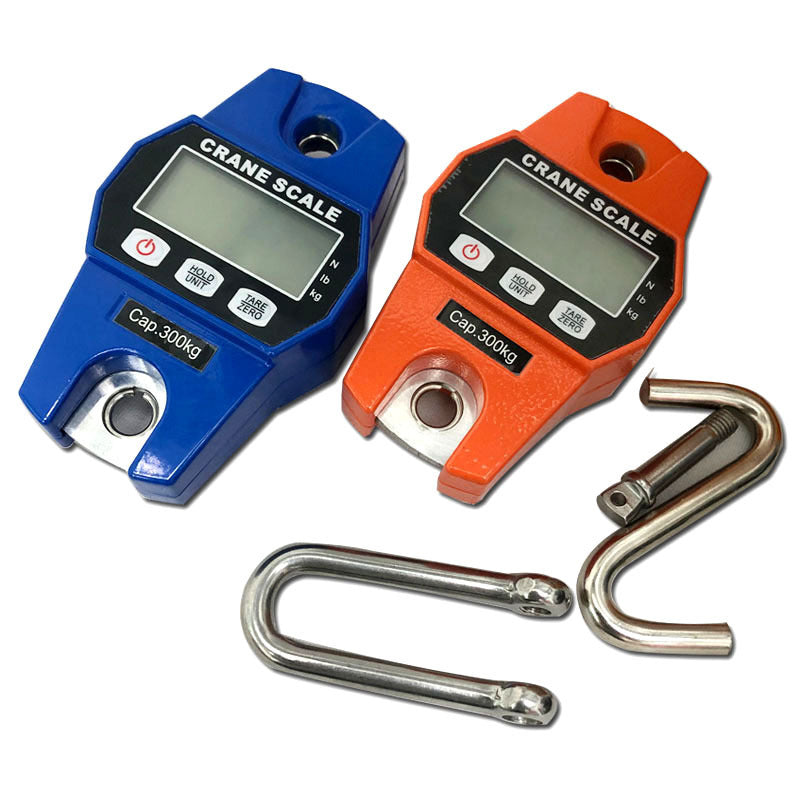 Digital Mini Crane Scale | 300kg/660lb High-Precision Hanging Scale