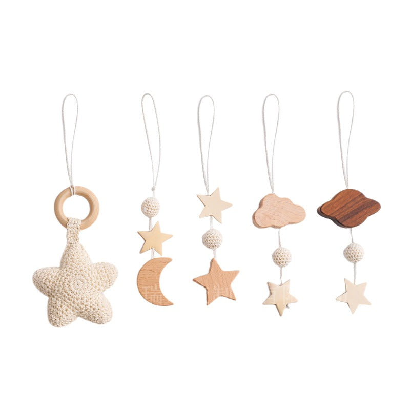 NovaGrowth™ Montessori Baby Activity Gym | Eco-Wooden Sensory Play Center