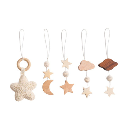 NovaGrowth™ Montessori Baby Activity Gym | Eco-Wooden Sensory Play Center