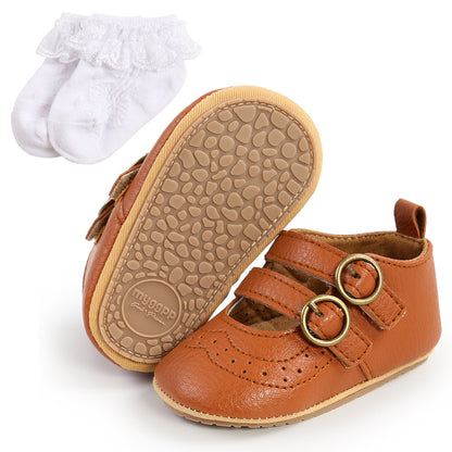 CloudStep™ Baby First Walkers – Ultra-Soft Breathable Newborn Shoes (11–13cm)
