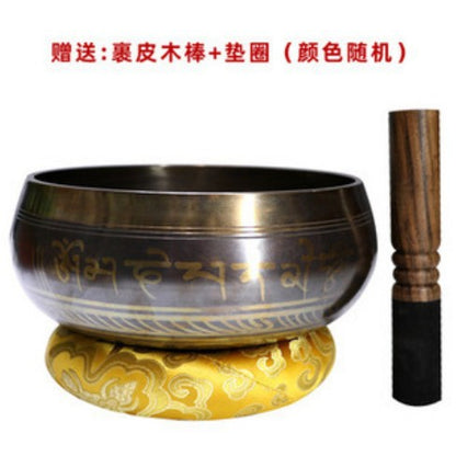 Zen Harmony Handmade Tibetan Singing Bowl – Meditation & Stress Relief (8–10.5cm)