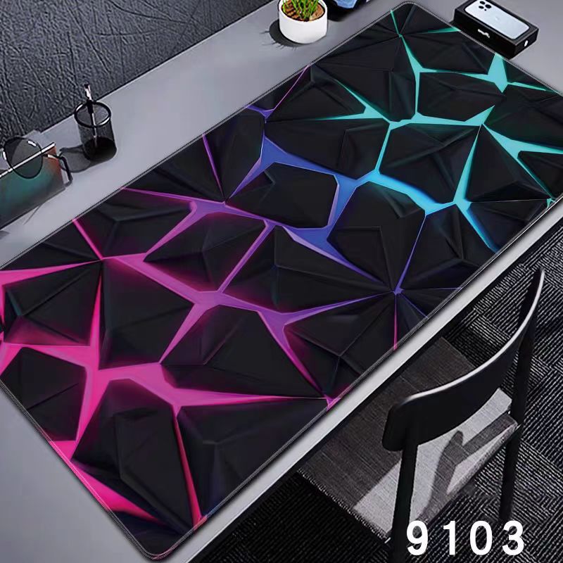 Premium Anti-Slip Mouse Pad | Stitched Edges for Gaming & Work