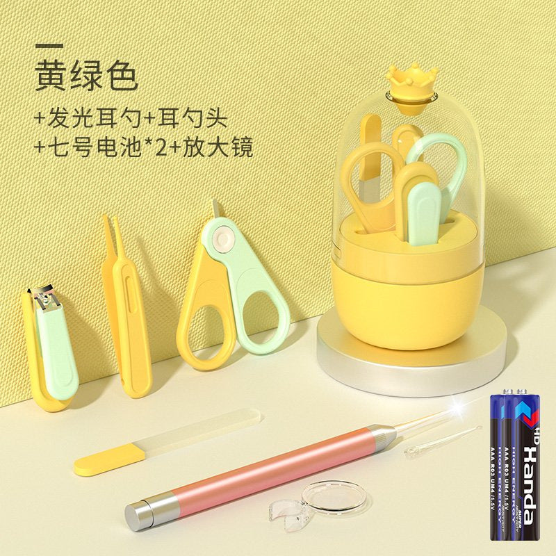 SafeTouch™ Baby Nail Care Kit – 4-Piece Safety Grooming Set for Newborns & Toddlers