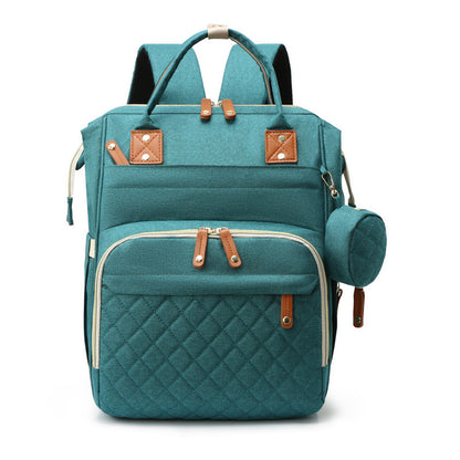 Large Capacity Diaper Bag | Waterproof Multi-Function Mom Backpack