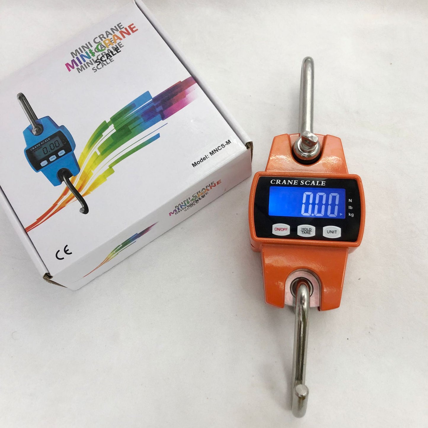 Digital Mini Crane Scale | 300kg/660lb High-Precision Hanging Scale