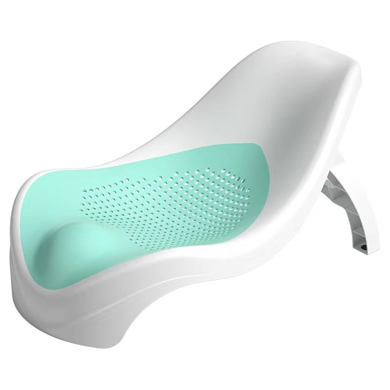 CloudSnuggle™ Foldable Baby Bath Support Seat | Ergonomic Non-Slip Infant Shower Chair for Home & Travel