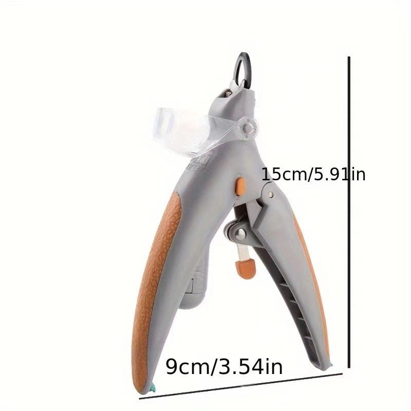 Precision LED Pet Nail Clippers – Professional Grade Stainless Steel 💎