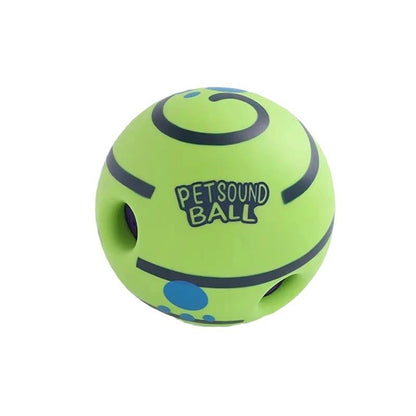 Wobble Wag™ Giggle Glow Ball – Interactive Sound & Light Dog Toy for All Breeds