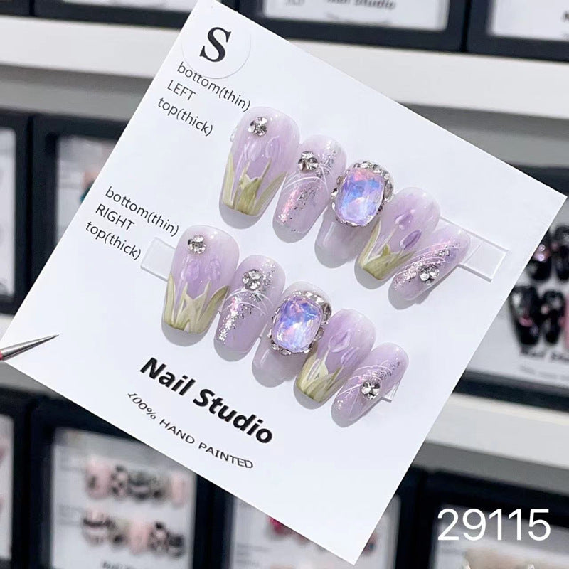 Temperament Nail Art Collection – Instant Glamour Press-On Nails