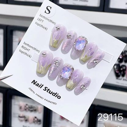 Temperament Nail Art Collection – Instant Glamour Press-On Nails