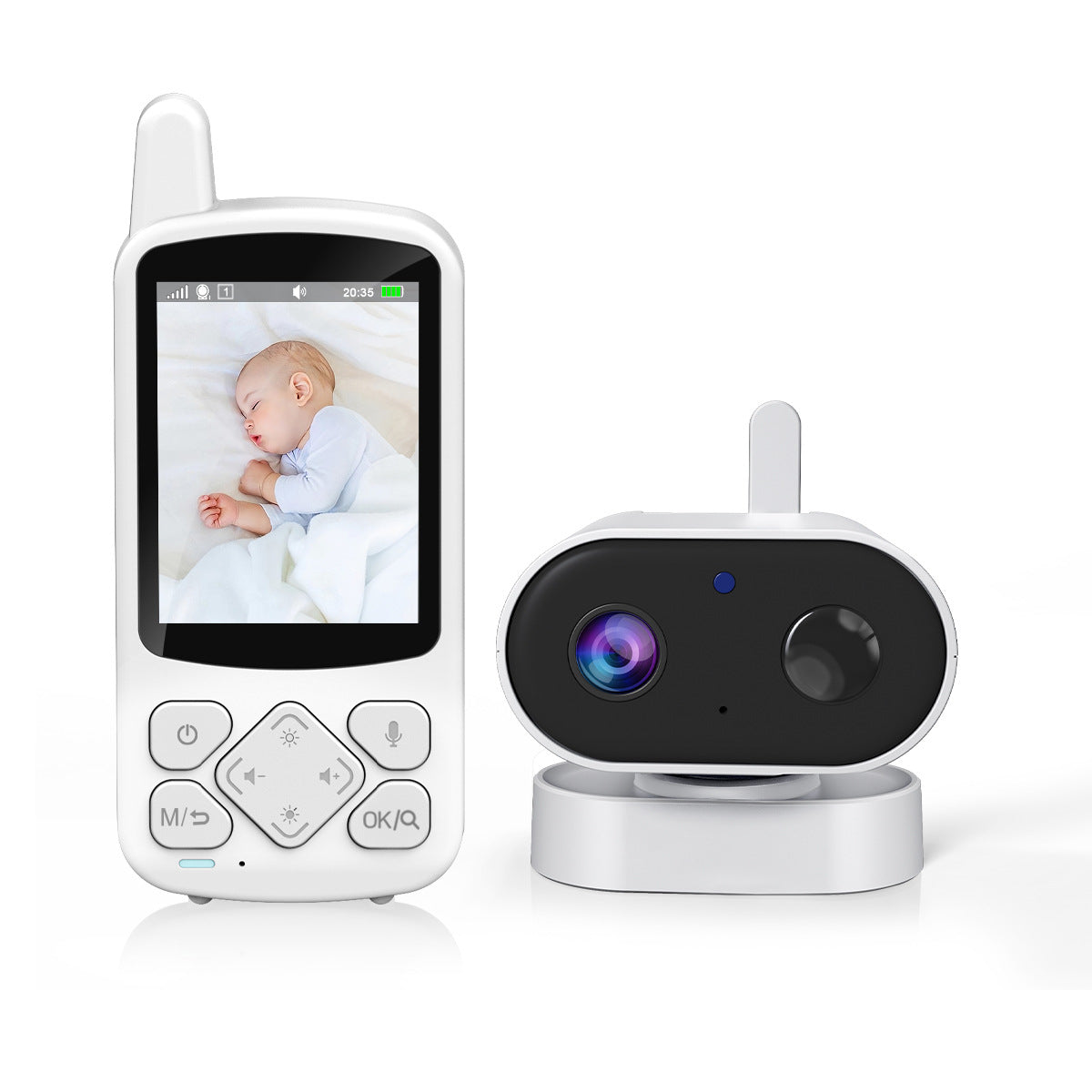🛡️ Peace of Mind Baby Monitor | 4G Wireless Nursery Camera with 2-Way Talk