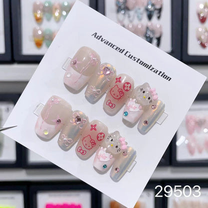 Temperament Nail Art Collection – Instant Glamour Press-On Nails